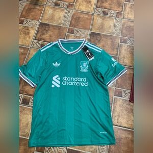 adidas Originals Liverpool 2025/26 Third Jersey Size M